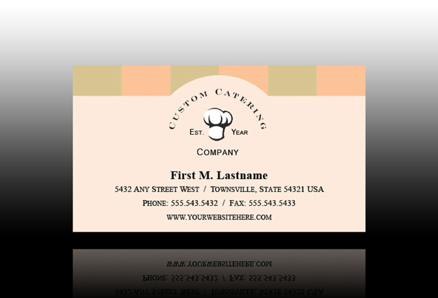 event-hosting-catering-business card-template